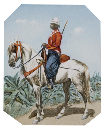 Spahis sénégalais en tenue de campagne 1889