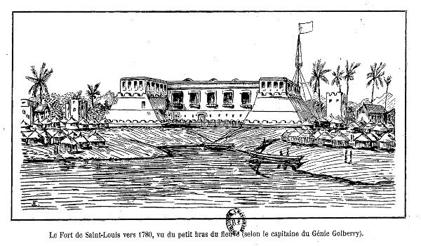 Saint-Louis du Sénégal vers 1780
