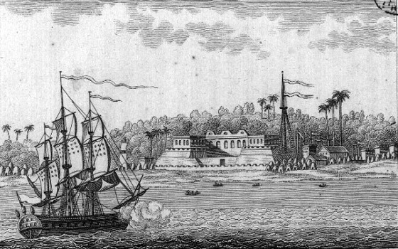 Fort Saint-Louis en 1779